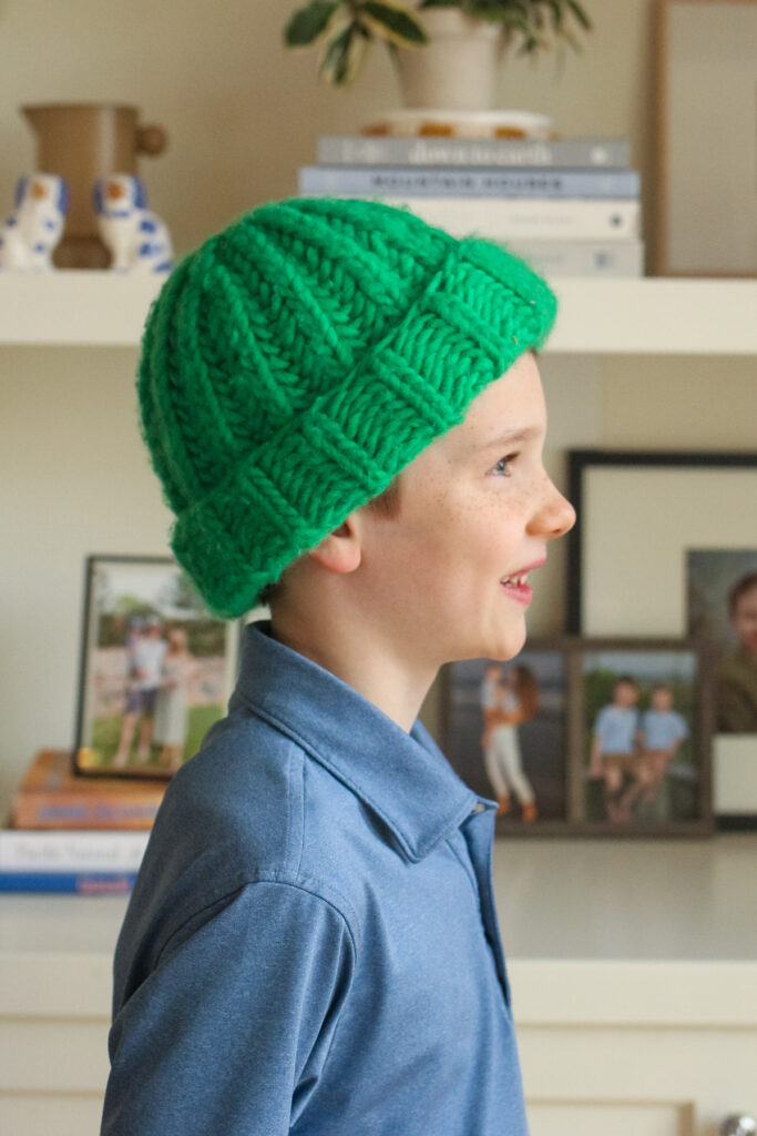 kids hat knitting pattern